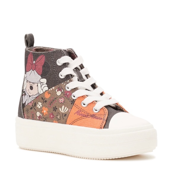 Disney Minnie Mouse High Top Platform Sneakers - Picture 1 of 5
